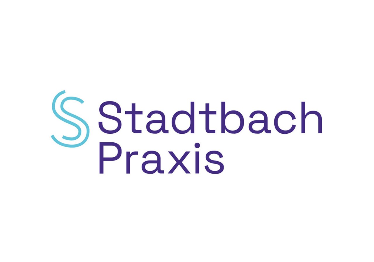 Grafikdesign, Logo-Gestaltung für die Stadtbach Praxis in Burgdorf